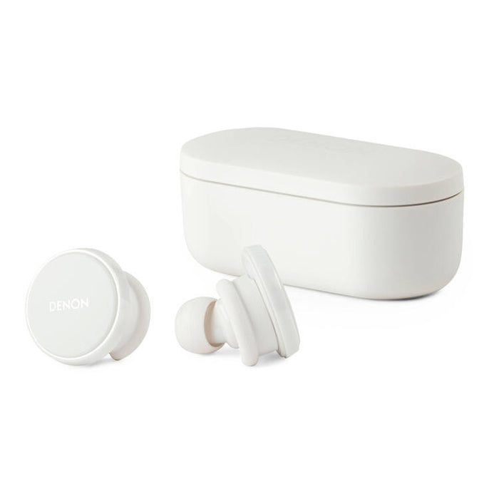 Denon PERL PRO | Écouteurs intra-auriculaires - Sans fil - Bluetooth - Technologie Masimo Adaptive Acoustic - Blanc-SONXPLUS Thetford Mines