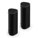 Sonos | Ensemble Aventure - 2 Haut-parleurs Roam 2 portatifs - Bluetooth - Étanche - Noir-SONXPLUS Thetford Mines