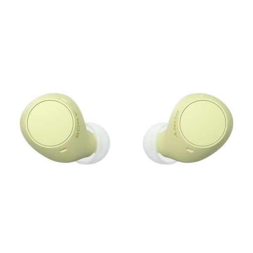 Sony WF-C510 | Écouteurs intra-auriculaires - 100% Sans fil - Bluetooth - Microphone - Jusqu'à 22 heures d'autonomie - IPX4 - Jaune-SONXPLUS Thetford Mines