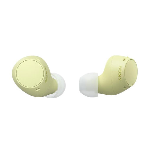 Sony WF-C510 | Écouteurs intra-auriculaires - 100% Sans fil - Bluetooth - Microphone - Jusqu'à 22 heures d'autonomie - IPX4 - Jaune-SONXPLUS Thetford Mines