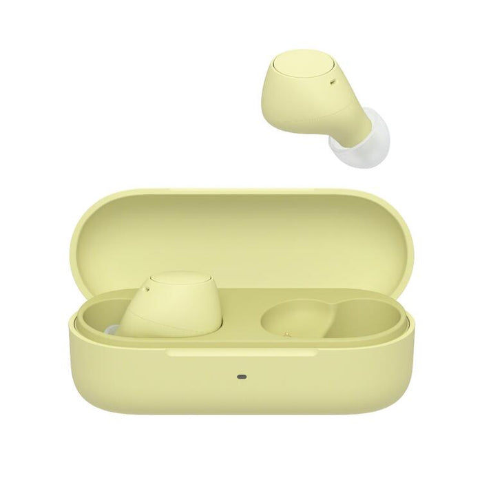 Sony WF-C510 | Écouteurs intra-auriculaires - 100% Sans fil - Bluetooth - Microphone - Jusqu'à 22 heures d'autonomie - IPX4 - Jaune-SONXPLUS Thetford Mines