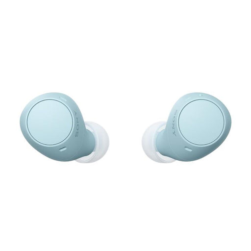 Sony WF-C510 | Écouteurs intra-auriculaires - 100% Sans fil - Bluetooth - Microphone - Jusqu'à 22 heures d'autonomie - IPX4 - Bleu Pâle-SONXPLUS Thetford Mines
