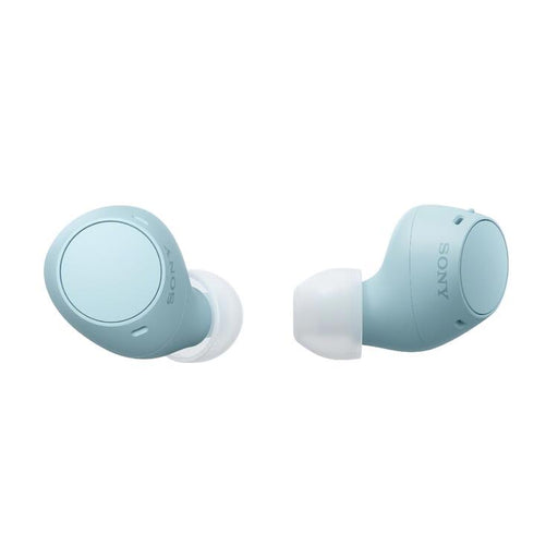 Sony WF-C510 | Écouteurs intra-auriculaires - 100% Sans fil - Bluetooth - Microphone - Jusqu'à 22 heures d'autonomie - IPX4 - Bleu Pâle-SONXPLUS Thetford Mines