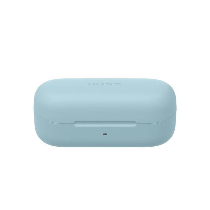Sony WF-C510 | Écouteurs intra-auriculaires - 100% Sans fil - Bluetooth - Microphone - Jusqu'à 22 heures d'autonomie - IPX4 - Bleu Pâle-SONXPLUS Thetford Mines
