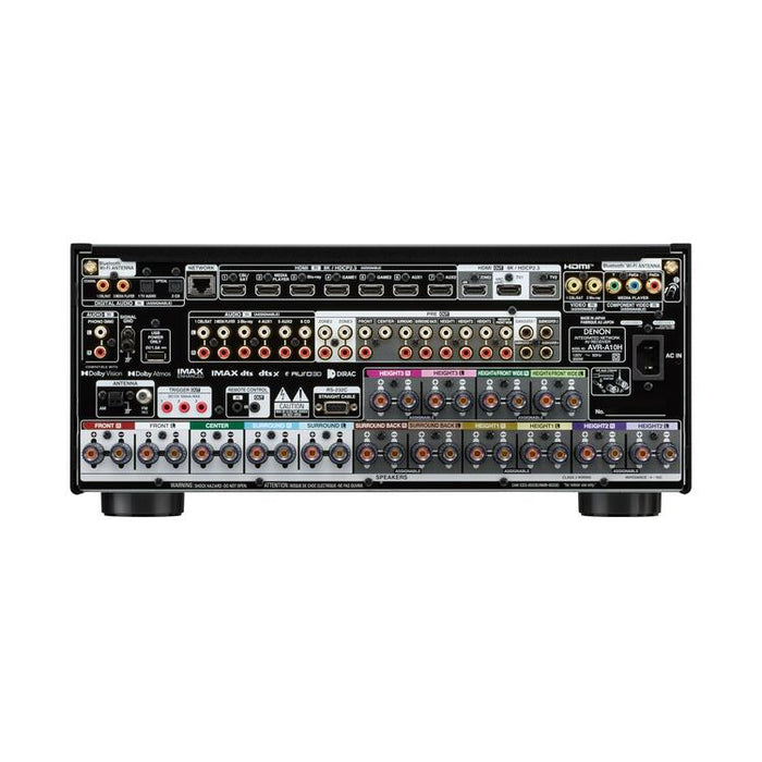 Denon AVR-A10H | Amplificateur de puissance 13.4 canaux - Cinéma maison - Bluetooth - Wi-Fi - 8K - HEOS - Noir-SONXPLUS Thetford Mines