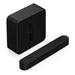 Sonos | Ensemble de divertissement haut de gamme avec Beam + Sub 4 - Sans fil - Wi-Fi - Noir-SONXPLUS Thetford Mines