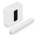 Sonos | Ensemble de divertissement haut de gamme avec Beam + Sub 4 - Sans fil - Wi-Fi - Blanc-SONXPLUS Thetford Mines