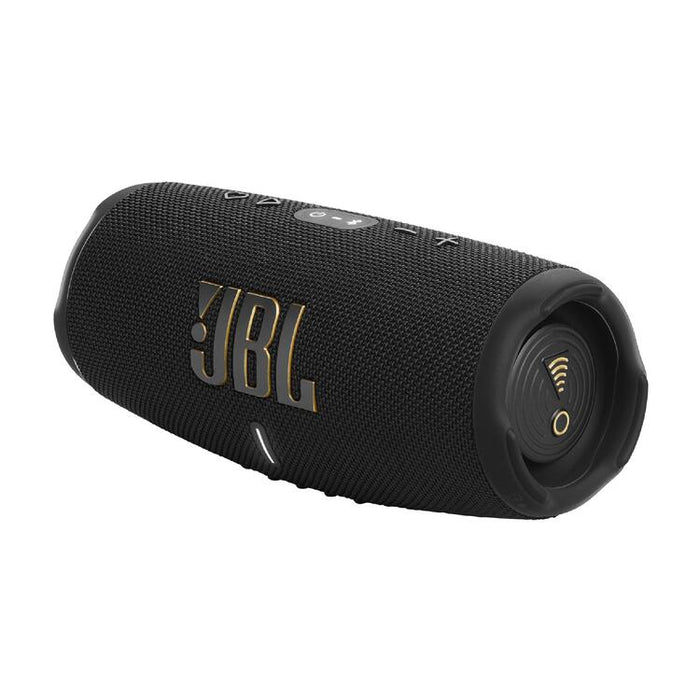JBL Charge 5 Wi-Fi | Haut-Parleur Portatif Bluetooth - Étanche - Avec Powerbank - 20 Heures d'autonomie - Noir-SONXPLUS Thetford Mines