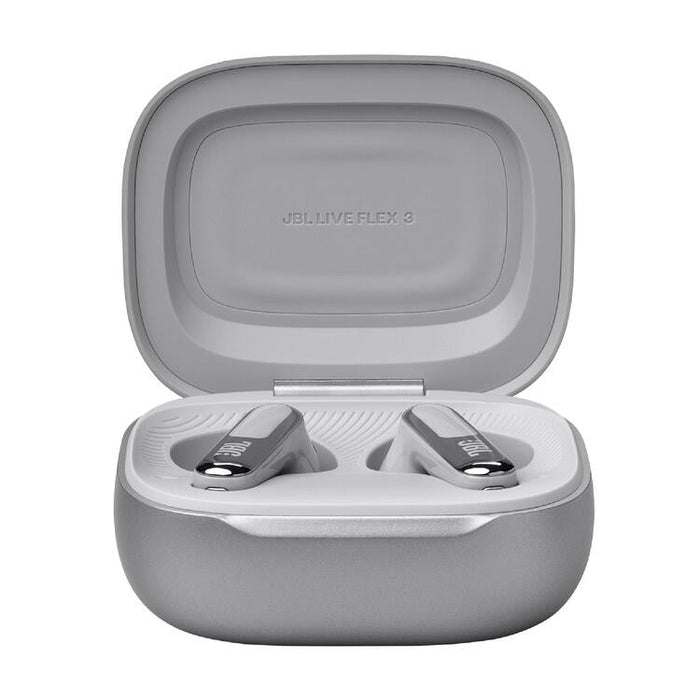 JBL Live Flex 3 | In-ear headphones - Wireless - Noise reduction - 1.45" touch screen - Silver