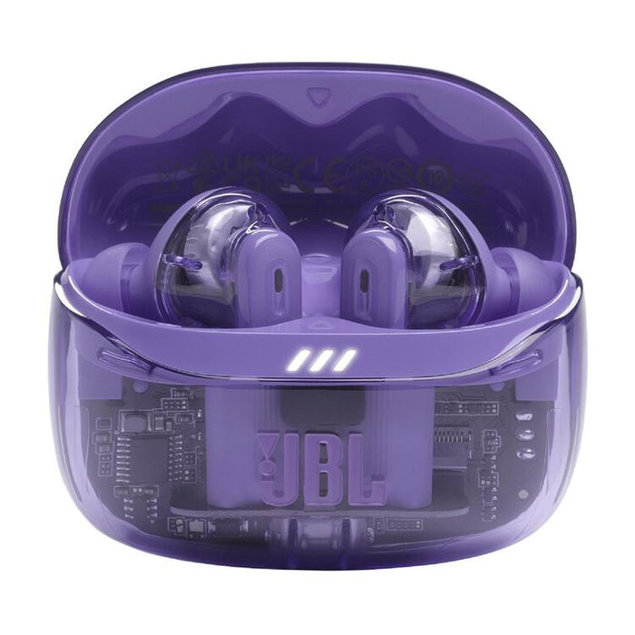 JBL Tune Beam 2 | In-Ear Headphones - 100% Wireless - Bluetooth - Smart Ambient - 6 Microphones - Phantom Purple