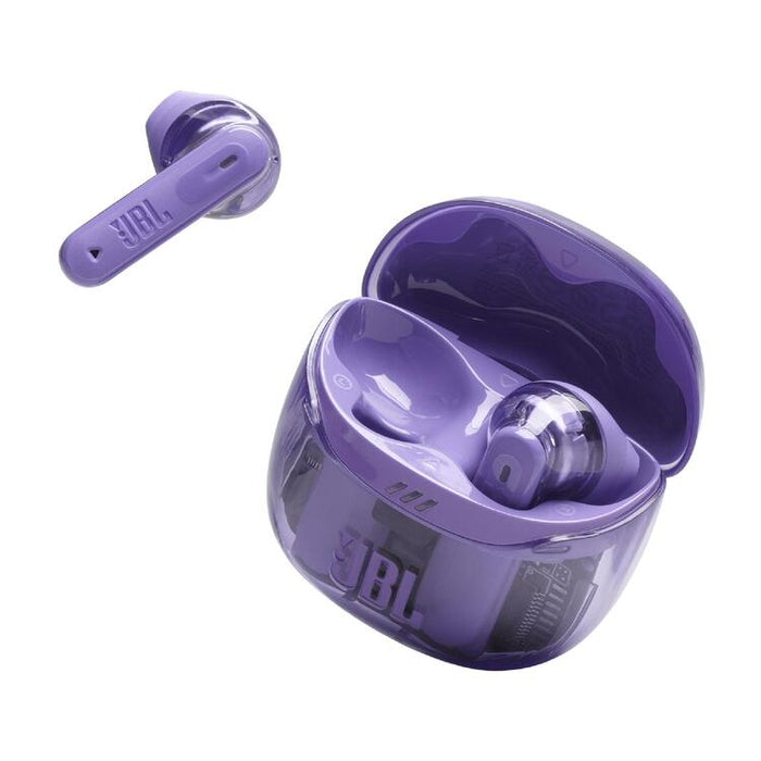 JBL Tune Flex 2 | In-Ear Headphones - 100% Wireless - Bluetooth - Noise Reduction - 6 Microphones - IP54 - Ghost Purple