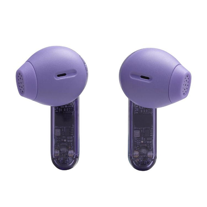 JBL Tune Flex 2 | In-Ear Headphones - 100% Wireless - Bluetooth - Noise Reduction - 6 Microphones - IP54 - Ghost Purple