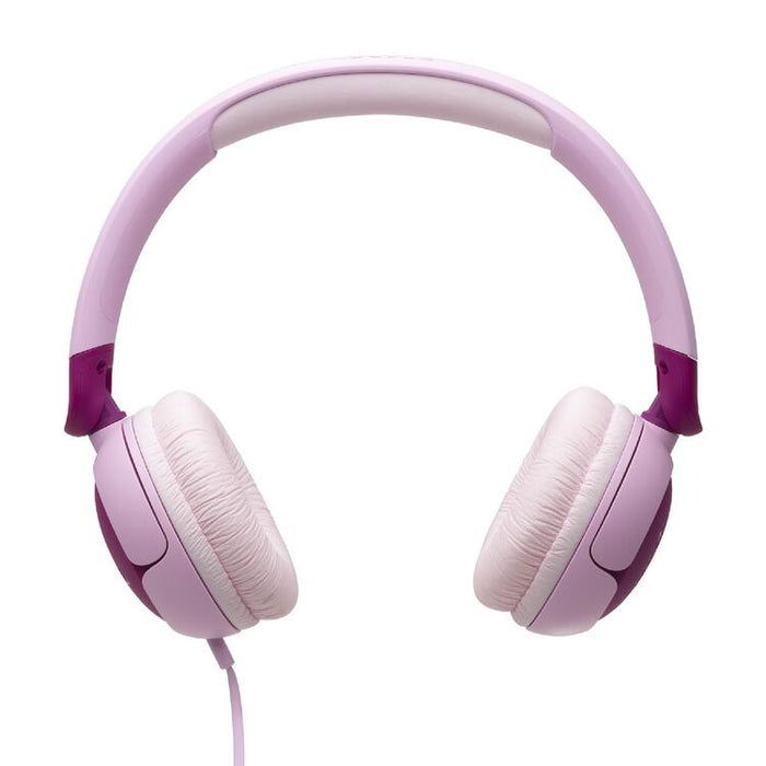 JBL JR320 | Écouteurs filaires circum-auriculaires pour enfant - JBL Safe Sound - Microphone - Mauve