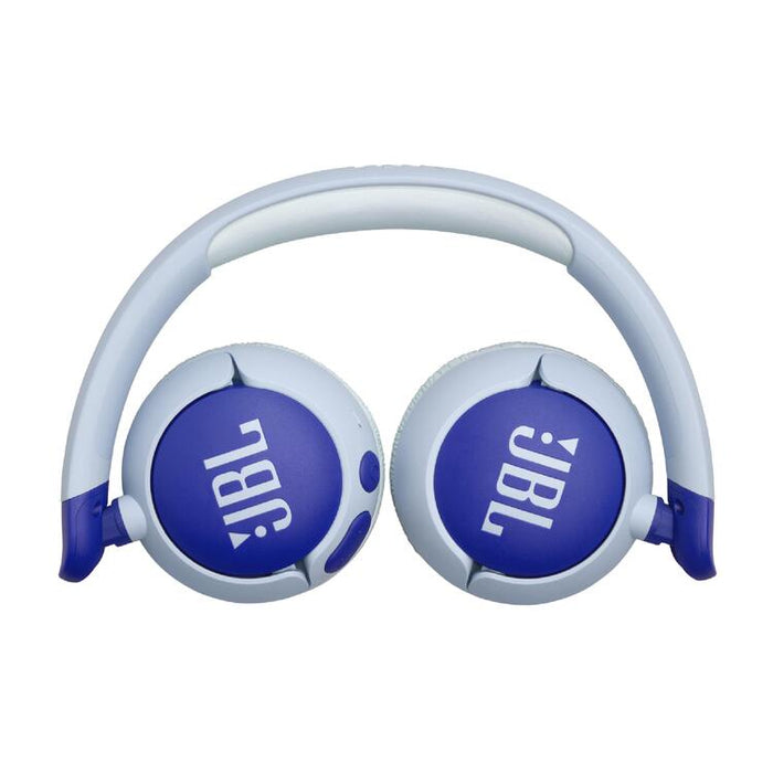 JBL JR 320BT | Écouteurs sans fil circum-auriculaires pour enfant - Bluetooth - JBL Safe Sound - Microphone - Bleu