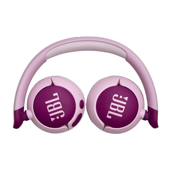 JBL JR 320BT | Écouteurs sans fil circum-auriculaires pour enfant - Bluetooth - JBL Safe Sound - Microphone - Mauve