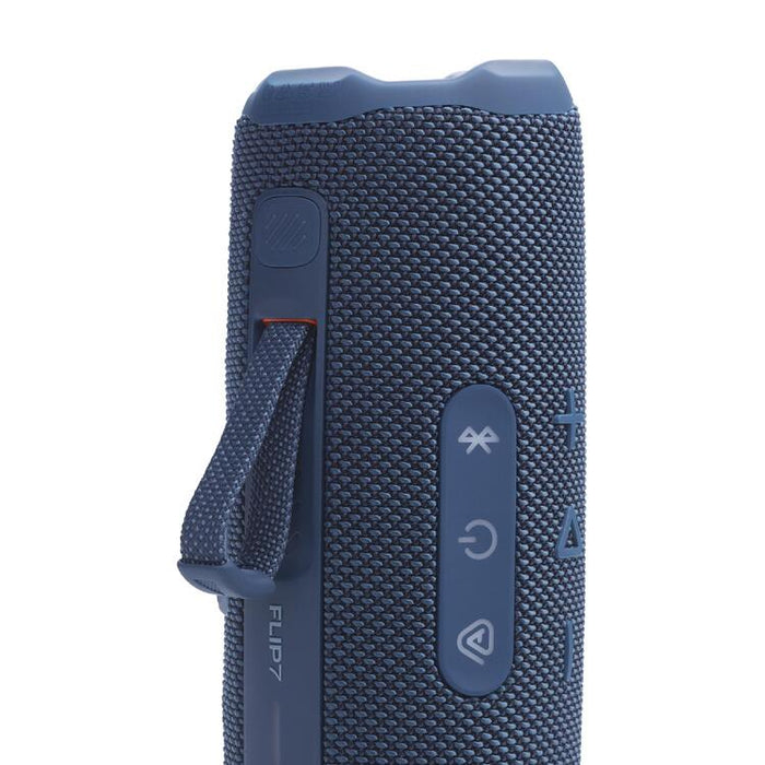 JBL Flip 7 | Haut-parleur portable - Bluetooth - Étanche - Jusqu'à 14 heures d'autonomie - Bleu | Sonxplus Thetford Mines