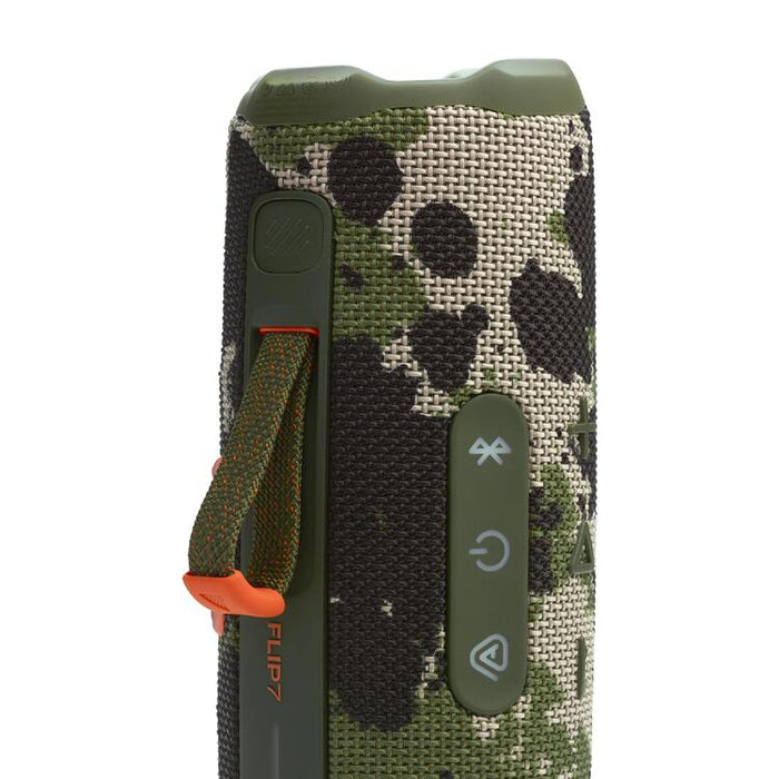 JBL Flip 7 | Haut-parleur portable - Bluetooth - Étanche - Jusqu'à 14 heures d'autonomie - Camouflage | Sonxplus Thetford Mines