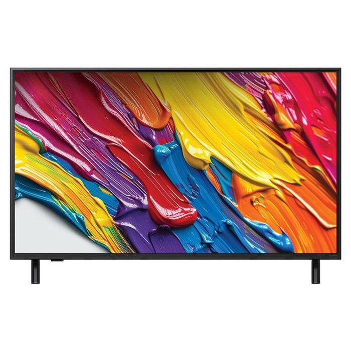 LG 43QNED82AUA | Téléviseur 43" QNED 4K - UHD 4K - Série QNED82A - 60Hz - Processeur IA a7 4K Gen8 - Noir