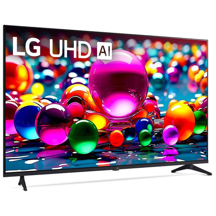 LG 43UA7700PUB | Téléviseur 43" - 4K Ultra HD - DEL - Série UA7700 - HDR - Smart WebOS - 60 Hz natif - Processeur IA a7 Gen8 4K - Noir | Sonxplus Thetford Mines
