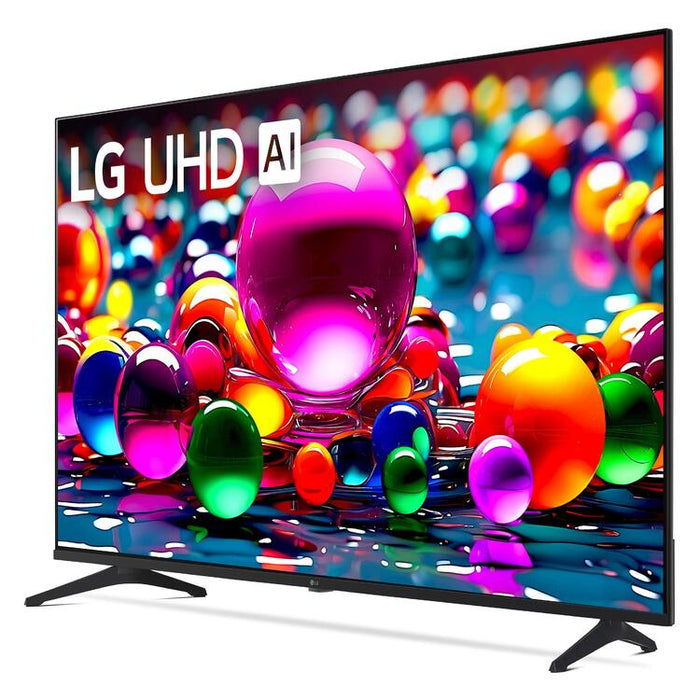 LG 43UA7700PUB | Téléviseur 43" - 4K Ultra HD - DEL - Série UA7700 - HDR - Smart WebOS - 60 Hz natif - Processeur IA a7 Gen8 4K - Noir | Sonxplus Thetford Mines