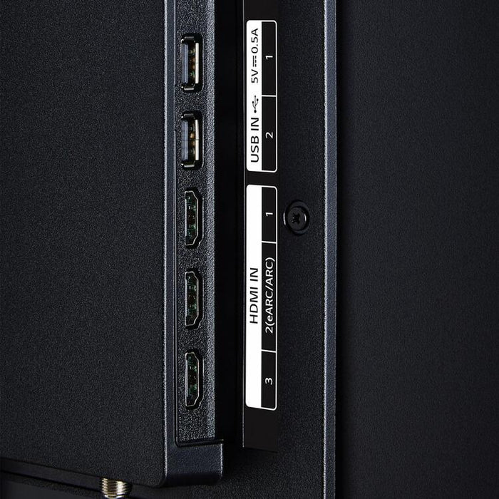 LG 43UA7700PUB | Téléviseur 43" - 4K Ultra HD - DEL - Série UA7700 - HDR - Smart WebOS - 60 Hz natif - Processeur IA a7 Gen8 4K - Noir | Sonxplus Thetford Mines