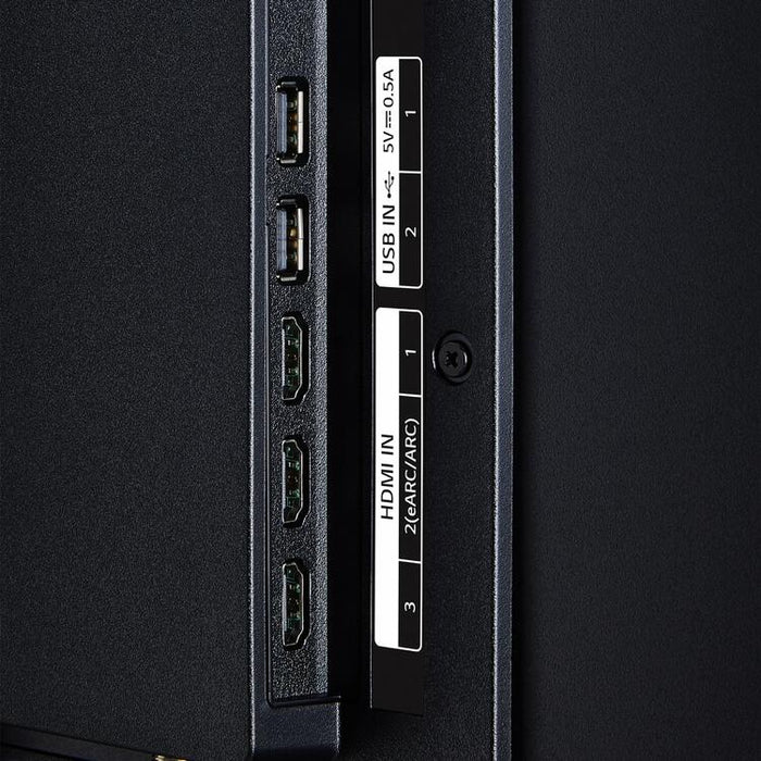 LG 50UA7700PUB | Téléviseur 50" - 4K Ultra HD - DEL - Série UA7700 - HDR - Smart WebOS - 60 Hz natif - Processeur IA a7 Gen8 4K - Noir | Sonxplus Thetford Mines