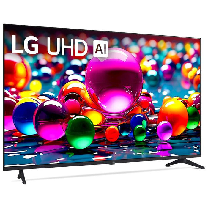 LG 55UA7700PUB | Téléviseur 55" - 4K Ultra HD - DEL - Série UA7700 - HDR - Smart WebOS - 60 Hz natif - Processeur IA a7 Gen8 4K - Noir | Sonxplus Thetford Mines