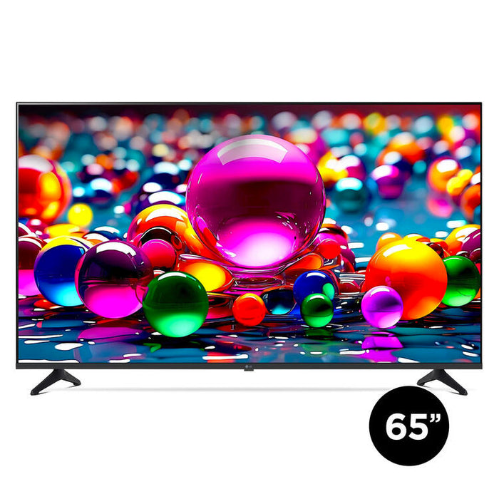 LG 65UA7700PUB | Téléviseur 65" - 4K Ultra HD - DEL - Série UA7700 - HDR - Smart WebOS - 60 Hz natif - Processeur IA a7 Gen8 4K - Noir | Sonxplus Thetford Mines