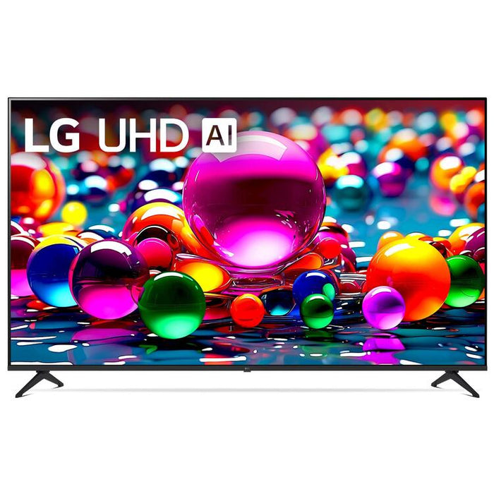 LG 75UA7700PUA | Téléviseur 75" - 4K Ultra HD - DEL - Série UA7700 - HDR - Smart WebOS - 60 Hz natif - Processeur IA a7 Gen8 4K - Noir | Sonxplus Thetford Mines
