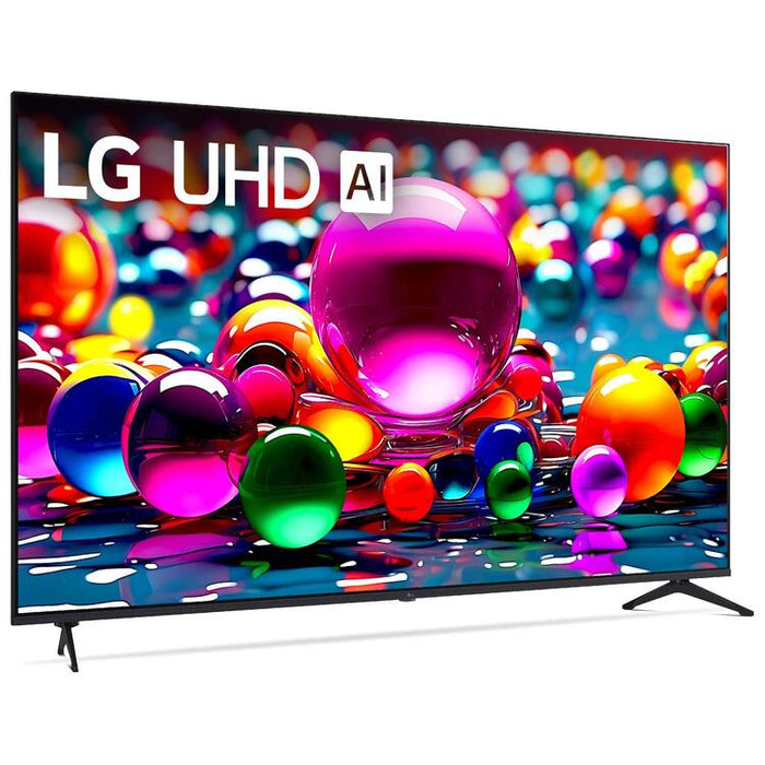 LG 75UA7700PUA | Téléviseur 75" - 4K Ultra HD - DEL - Série UA7700 - HDR - Smart WebOS - 60 Hz natif - Processeur IA a7 Gen8 4K - Noir | Sonxplus Thetford Mines