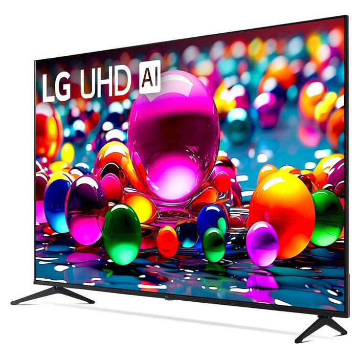 LG 75UA7700PUA | Téléviseur 75" - 4K Ultra HD - DEL - Série UA7700 - HDR - Smart WebOS - 60 Hz natif - Processeur IA a7 Gen8 4K - Noir | Sonxplus Thetford Mines