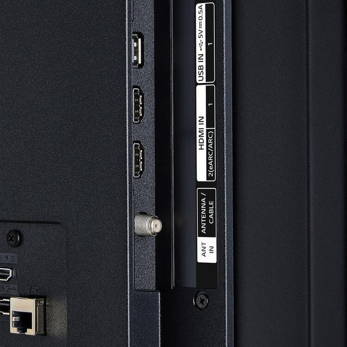 LG 75UA7700PUA | Téléviseur 75" - 4K Ultra HD - DEL - Série UA7700 - HDR - Smart WebOS - 60 Hz natif - Processeur IA a7 Gen8 4K - Noir | Sonxplus Thetford Mines