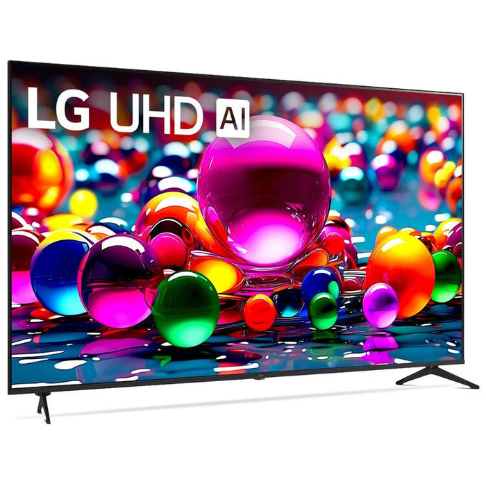 LG 86UA7700PUA | Téléviseur 86" - 4K Ultra HD - DEL - Série UA7700 - HDR - Smart WebOS - 60 Hz natif - Processeur IA a7 Gen8 4K - Noir | Sonxplus Thetford Mines