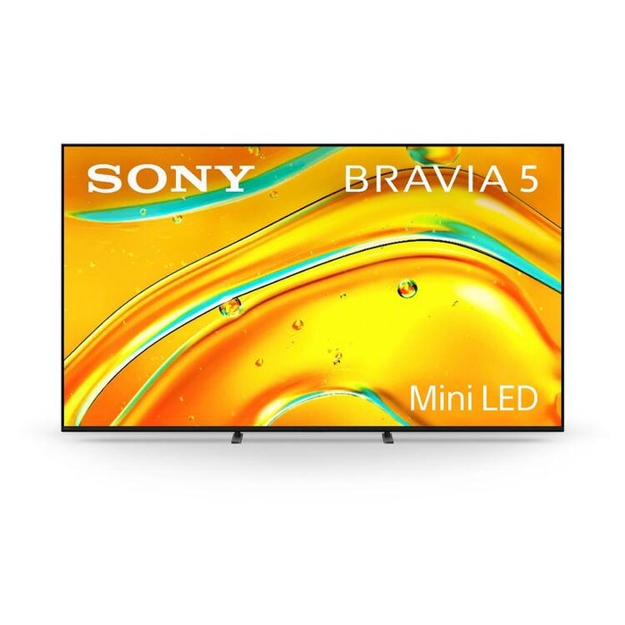 Sony K85XR50 | Téléviseur Sony Bravia 85" - Mini LED - Série Bravia 5 - 4K HDR - Google TV