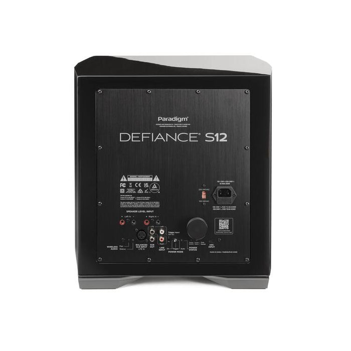 Paradigm DEFIANCE S12 | Caisson de graves 12" - 800W RMS - Unité