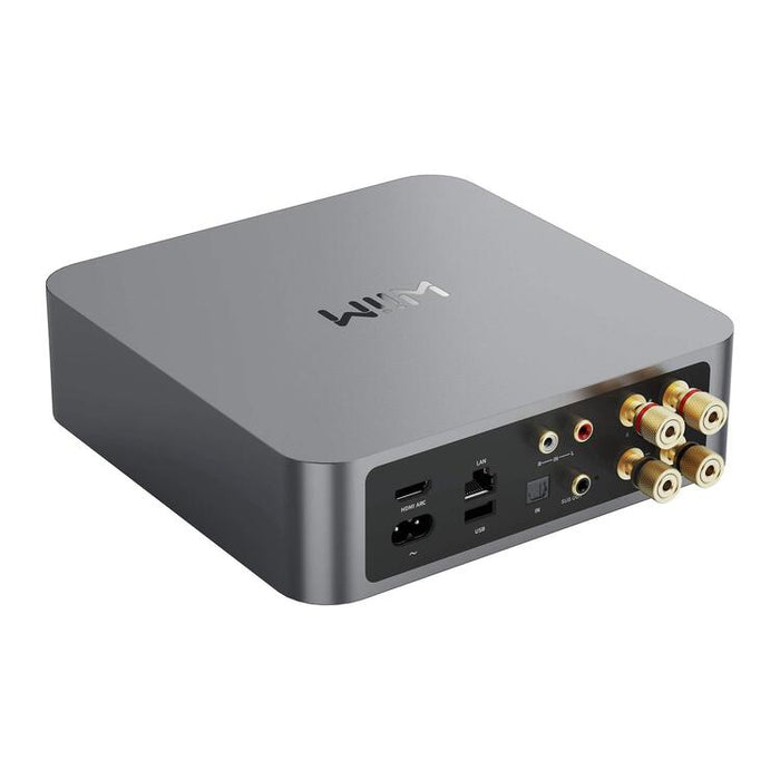 WiiM Vibelink | Amplificateur intégré - 100W ou 200W par canal - Aluminium - Gris Sidéral-Sonxplus Thetford Mines