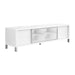 Monarch Specialties I2537 | Meuble Téléviseur - 70" - Blanc-SONXPLUS Thetford Mines