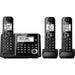 Panasonic KX-TGF343B | Téléphone sans fil - 3 combinés - Répondeur - Noir-SONXPLUS Thetford Mines