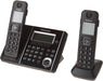 Panasonic KX-TGF342B | Téléphone sans fil - 2 combinés - Répondeur - Noir-SONXPLUS Thetford Mines