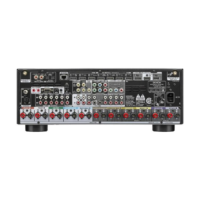 Denon AVRX4700H | Récepteur AV 9.2 canaux - Cinéma maison - 3D - 8K - HEOS - Noir-SONXPLUS Thetford Mines