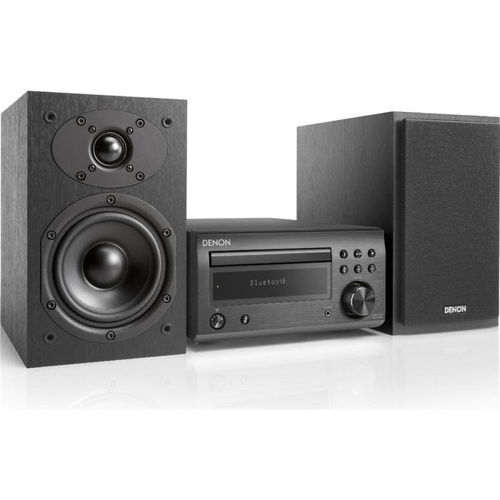 Denon DM-41SBK | Micro-Chaîne Hi-Fi sans fil - 2 Canaux - Bluetooth - Noir-SONXPLUS Thetford Mines