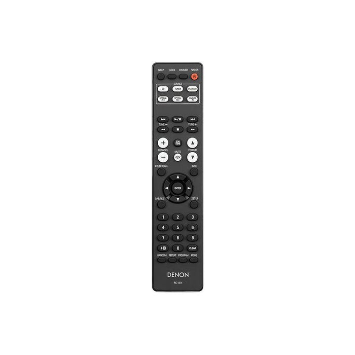 Denon DM-41SBK | Micro-Chaîne Hi-Fi sans fil - 2 Canaux - Bluetooth - Noir-SONXPLUS Thetford Mines