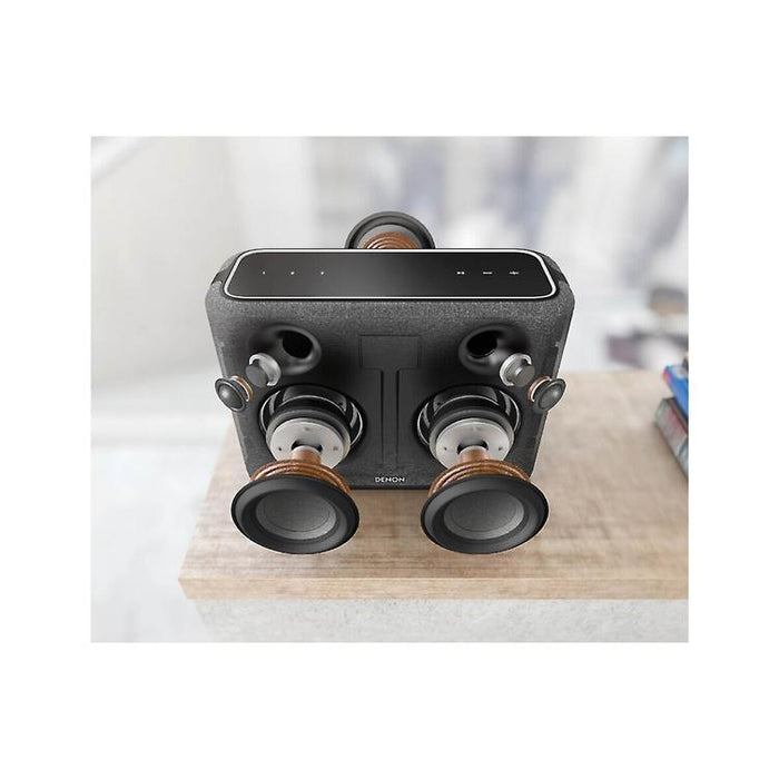 Denon HOME 250 | Haut-parleur sans fil - Bluetooth - Couplage Stéréo - HEOS intégré - Noir-SONXPLUS Thetford Mines