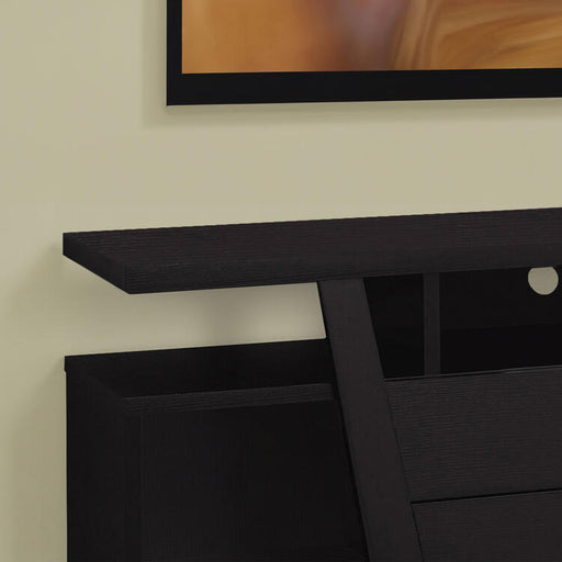 Monarch Specialties I2720 | Meuble TV - 60" - 2 Tiroirs de rangement - Espresso-SONXPLUS Thetford Mines