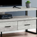 Monarch Specialties I2821 | Meuble TV - 60" - 3 Tiroirs - Gris-SONXPLUS Thetford Mines