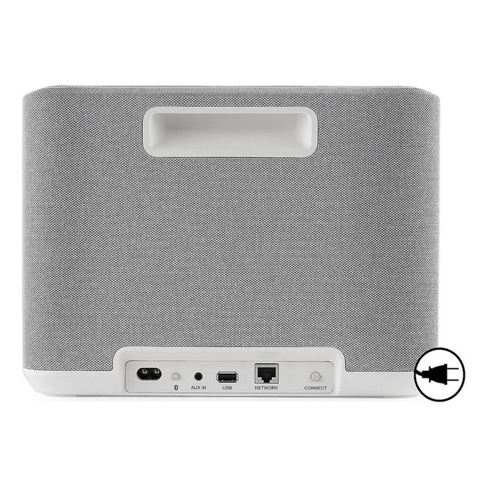 Denon HOME 250 | Haut-parleur sans fil - Bluetooth - Couplage Stéréo - HEOS intégré - Blanc-SONXPLUS Thetford Mines