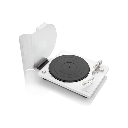 Denon DP-400 | Table tournante Hi-Fi - Capteur automatique de vitesse - Bras de vitesse en "S" - Blanc-SONXPLUS Thetford Mines