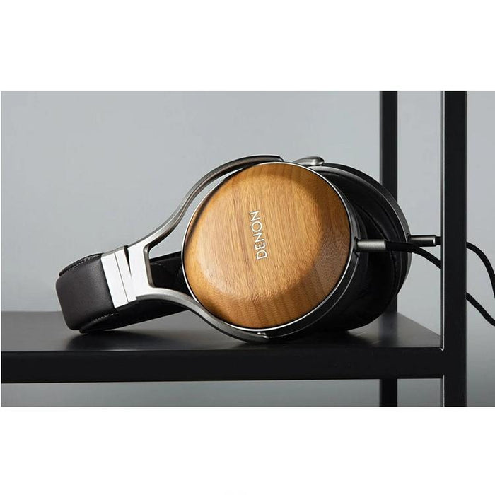 Denon AH-D9200 | Écouteur filaire circum-auriculaire - Coques en Bambou - Structure en Aluminium - Haut de gamme - Léger-SONXPLUS Thetford Mines