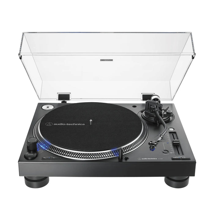 Audio-Technica LP140XP | Table tournante manuelle - Entraînement direct professionnelle - Noir | 01 | Sonxplus Thetford Mines