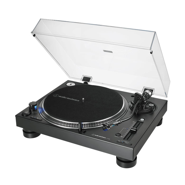 Audio-Technica LP140XP | Table tournante manuelle - Entraînement direct professionnelle - Noir | 02 | Sonxplus Thetford Mines